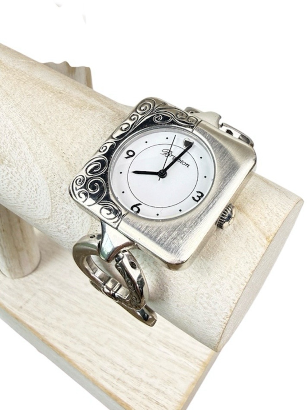 Brighton Liverpool square silver-plated women's watch with a Japanese movement